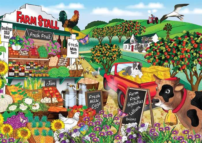 Farm Stall (120pc Puzzle)