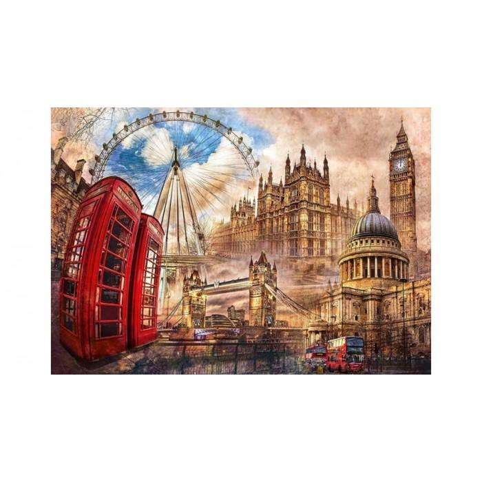 Vintage London (1500pc Puzzle)