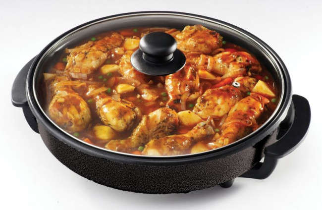 Pineware 40cm Round Electric Frying Pan (853922)