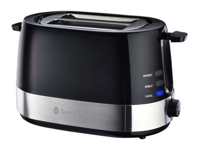 Russell Hobbs Black Plastic Toaster (855819)