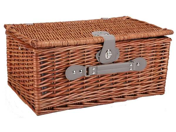 4-Person Wicker Picnic Basket (P2484)