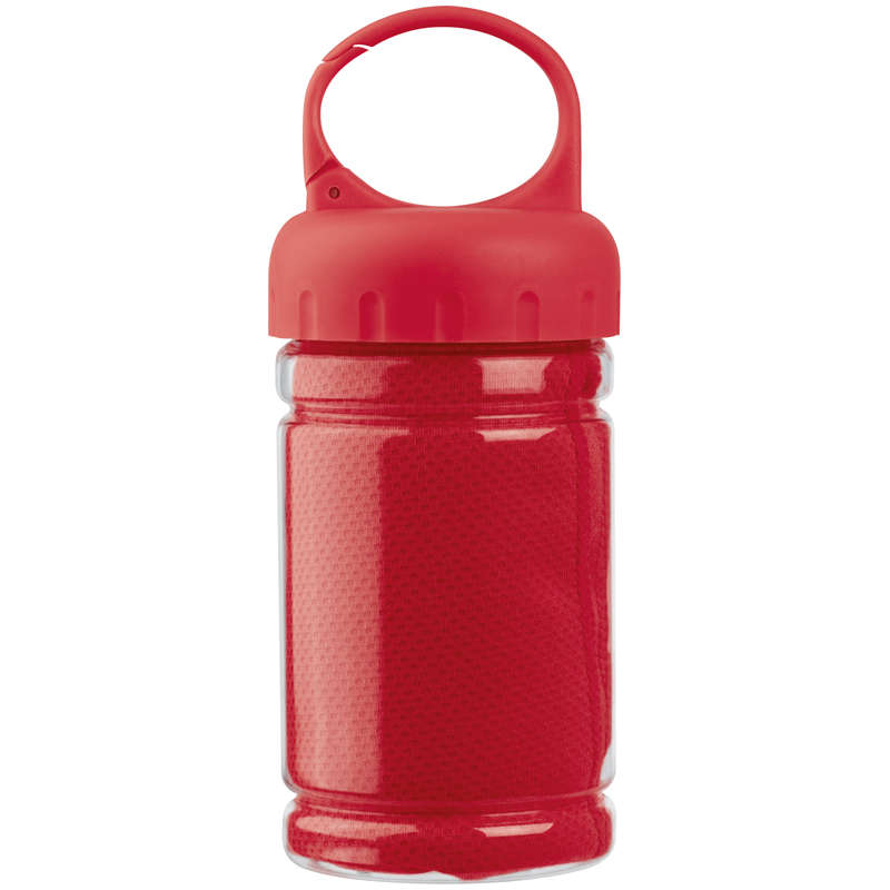 Cooling gym towel - red (70884)