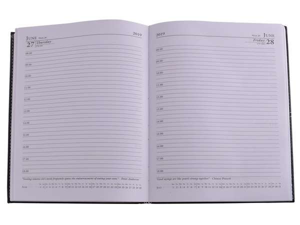 Executive Diary A4 2020 - black (ST302BA4)