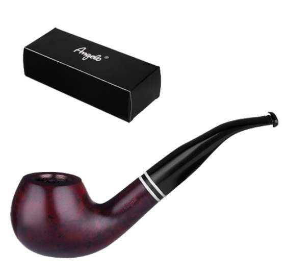 Smoking Pipe: Angelo 9mm Capri Apple Bowl (Pipe8042)