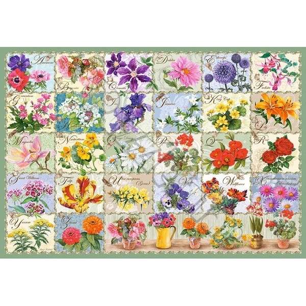 Vintage Floral (1000pc Puzzle)