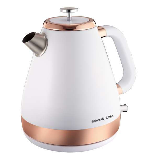 Russell Hobbs 1.7L White Rose Gold Kettle (860180)