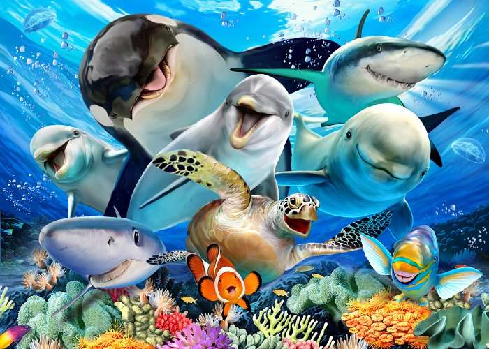 Underwater Selfie (150pc Puzzle)