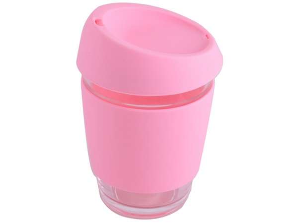 340ml Silicone Sippy Cup - pink (P2527P)