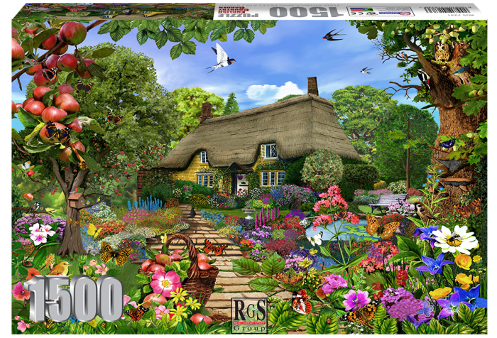 English Cottage Garden (1500pc Puzzle)