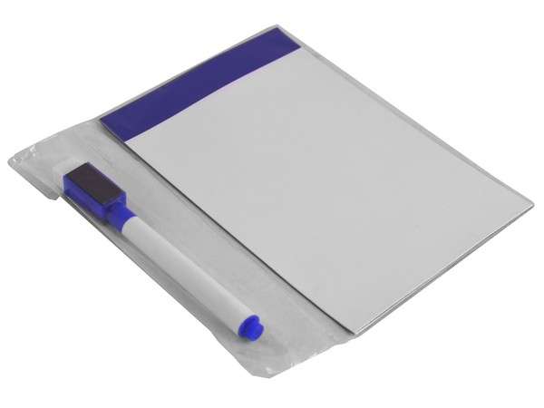Fridge Magnetic Board and Marker - blue (ST351E)