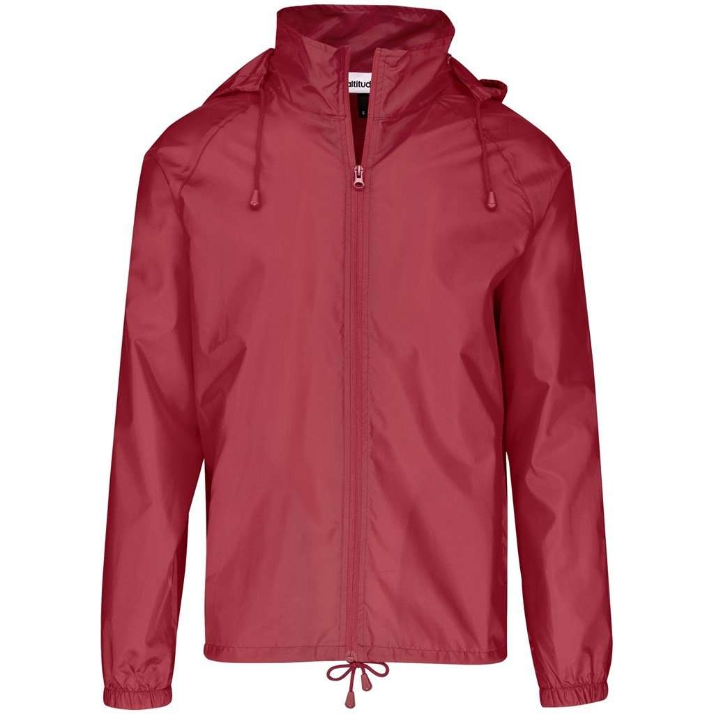 Altitude Unisex Cameroon Rain Jacket - red