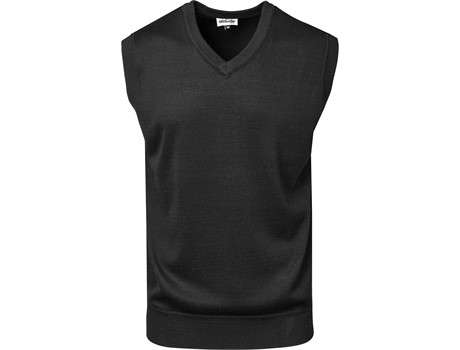Altitude Sleeveless Peru V-Neck Jersey - Mens - black