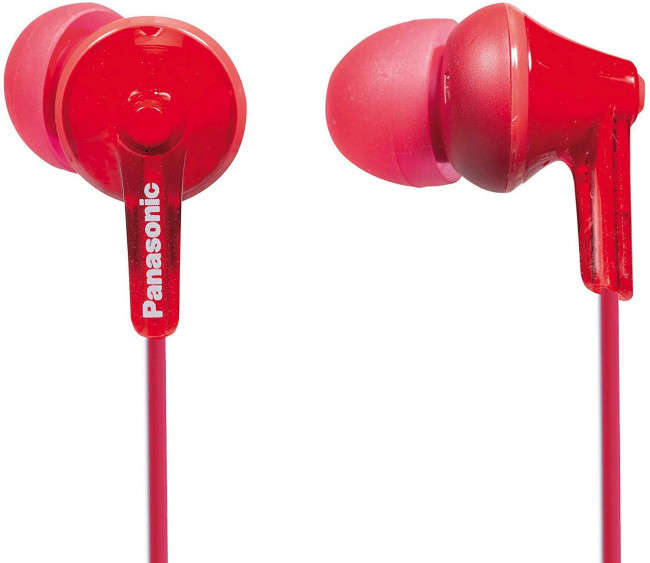 Panasonic Ergofit Wired Earphone - red (RP-HJE125E-R)