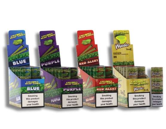 Cyclone Hemp Cones - Assorted (24s)