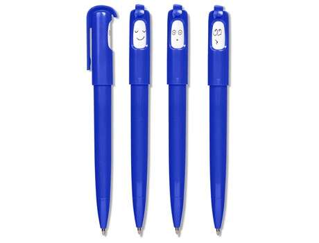 Koko Smiley Ball Pen - blue (Pen-1940)