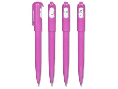 Koko Smiley Ball Pen - pink (Pen-1940)