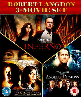 Inferno/Angels and Demons/Da Vinci Code (Blu Ray)