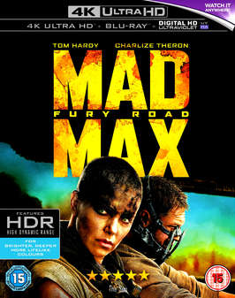Mad Max Fury Road (4K Ultra HD+Blu Ray)
