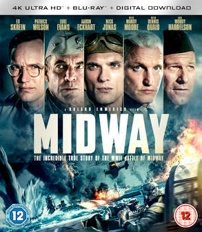 Midway (Luke Evans, Dennis Quaid, Patrick Wilson) (4K Ultra HD+Blu Ray)