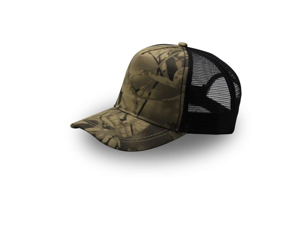 MAC Trucker Cap - vintage camo/black (5003)
