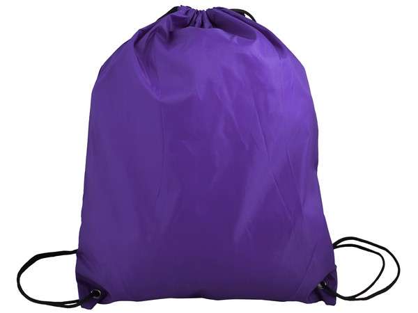 210D Poly String Bag - purple (BAG046V)