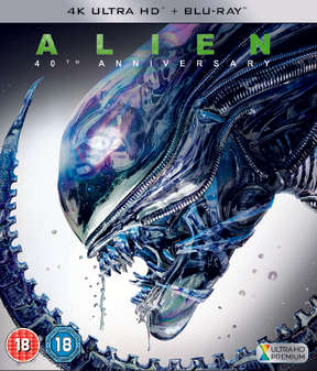 Alien (Sigourney Weaver, John Hurt) (4K Ultra HD+Blu Ray)