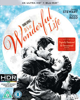 Its a wonderful life (James Stewart, Donna Reed) (4K Ultra HD+Blu Ray)