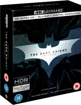 Batman: The Dark Knight Trilogy (4K Ultra HD+Blu Ray)