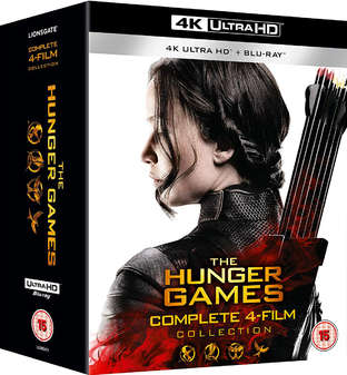 Hunger Games: Complete Collection (4 Films) (4K Ultra HD+Blu Ray)