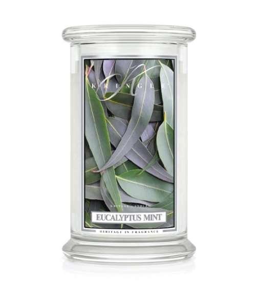 Kringle Candle: Eucalyptus Mint - Large Jar