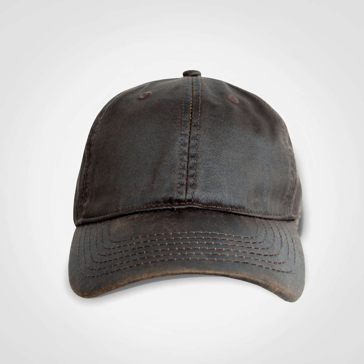 Oilskin Cap - chocolate