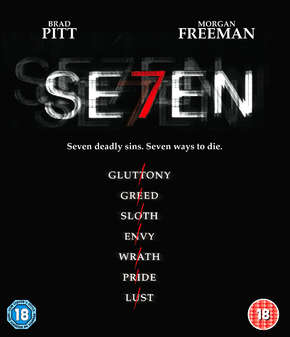 Seven (Brad Pitt, Morgan Freeman) (Blu Ray)