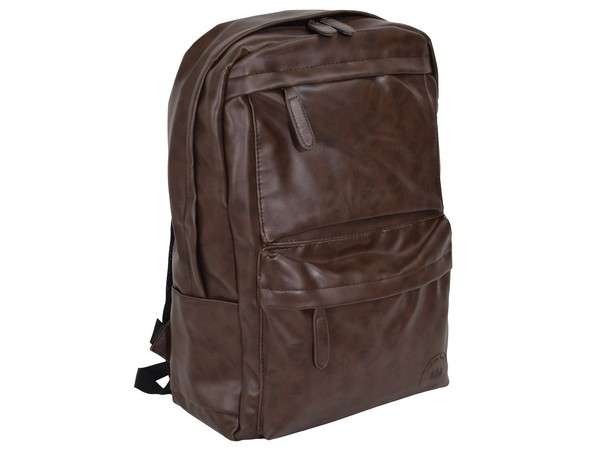 Urban Man Navigator PU Backpack - chocolate brown (UG001N)