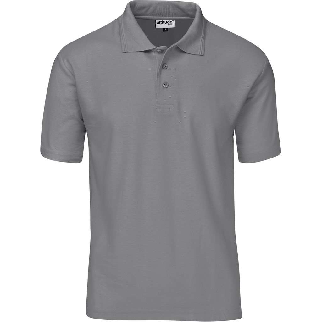 Altitude Basic Pique Kids golfer - charcoal