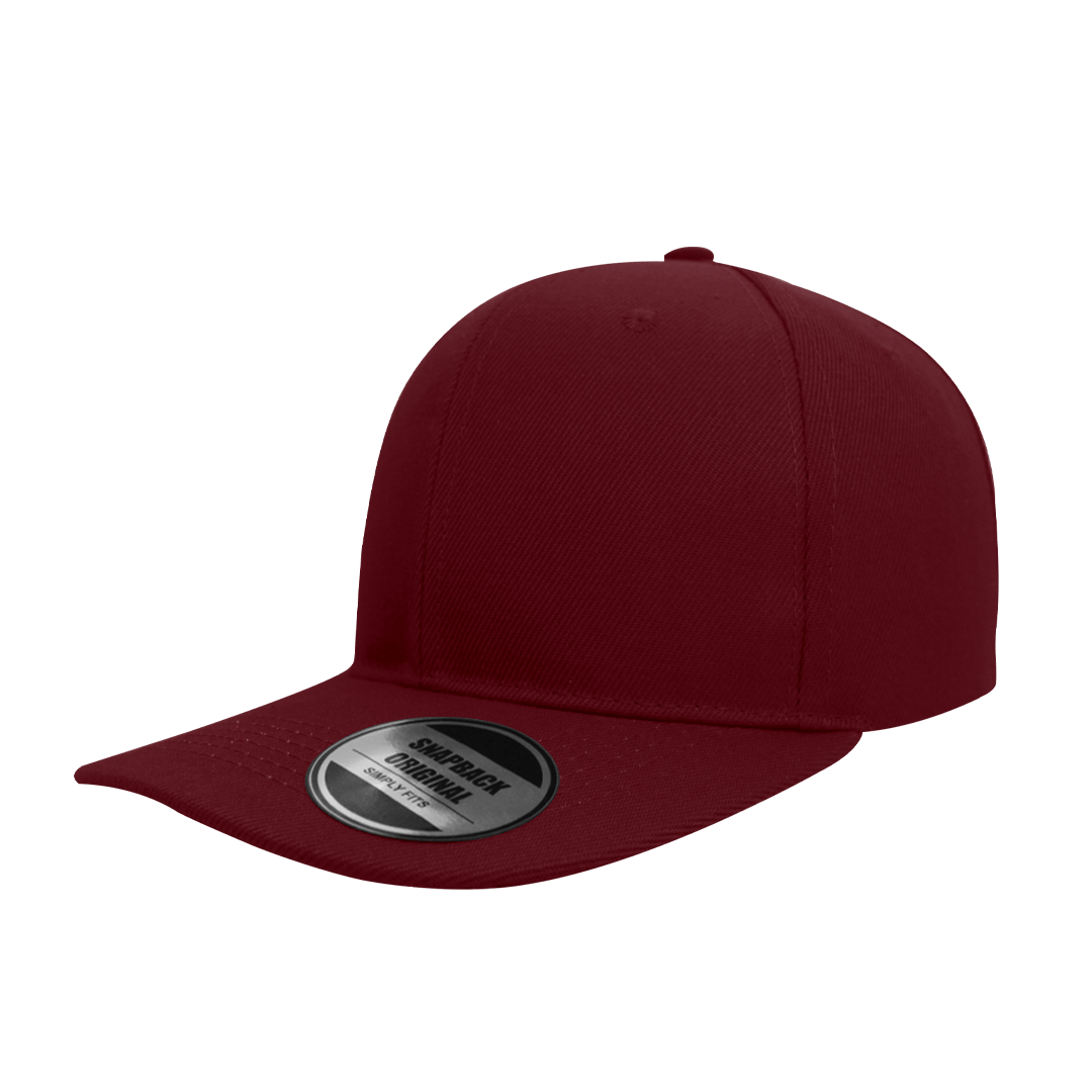 American Curved Cap - burgundy (S17607)