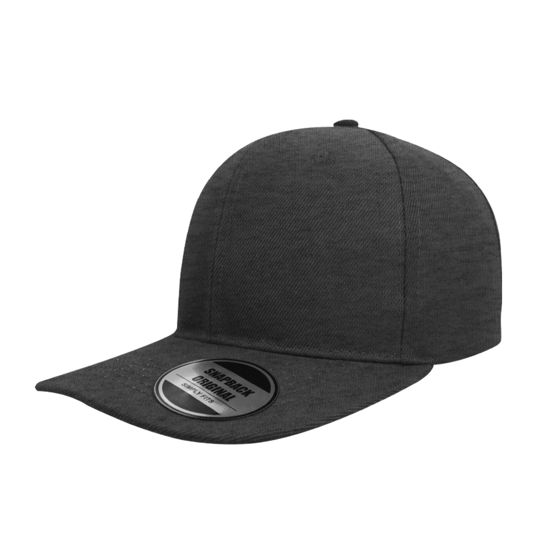 American Curved Cap - charcoal melange (S17607)