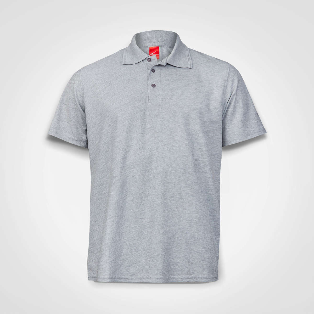 Mens Golfer - grey melange