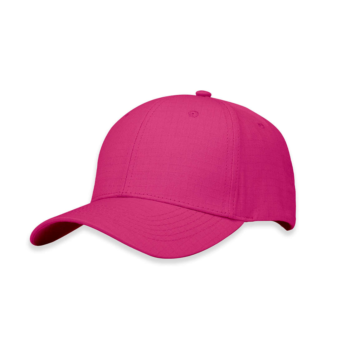 Ripstop 6 Panel Cap - cerise (S21600)