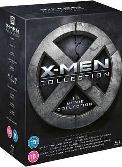 X-Men 1-10 Movie Collection (Blu Ray)