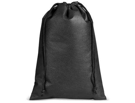 Quando Non-Woven Drawstring Pouch - black (Bag-4751)