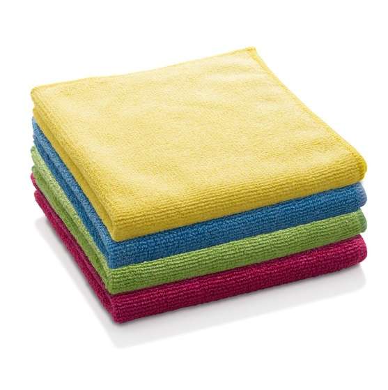 E-Cloth General Purpose Cloths, Set of 4 - Assorted Colours (4CP)