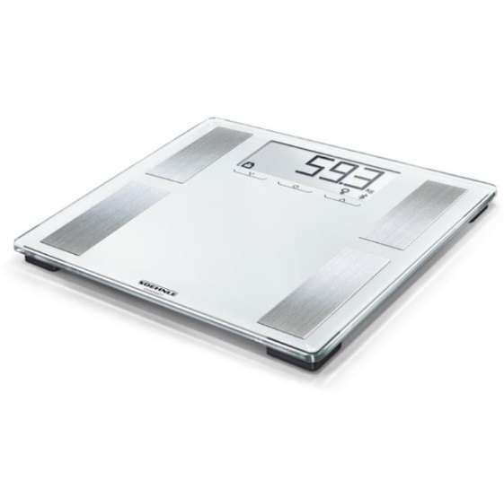 Soehnle Shape Sense Connect 100 Body Analysis Scale with Bluetooth+App 180kg - Grey (63872)