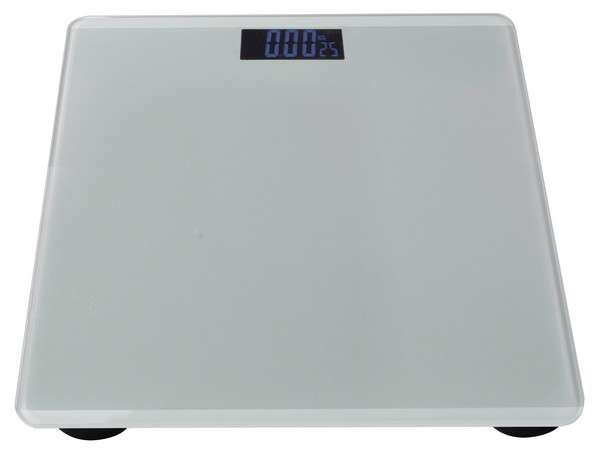 Electronic Bathroom Scale - light grey (P2597W)