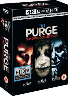 Purge, The: 3-Movie Collection (4K Ultra HD+Blu Ray)