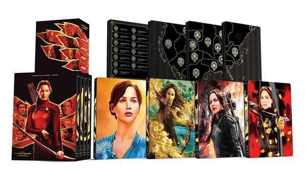 Hunger Games - The Ultimate Steelbook Collection (4K Ultra HD+Blu Ray)