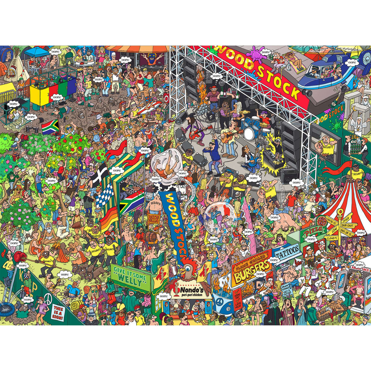 Woodstock (500 Piece Puzzle)