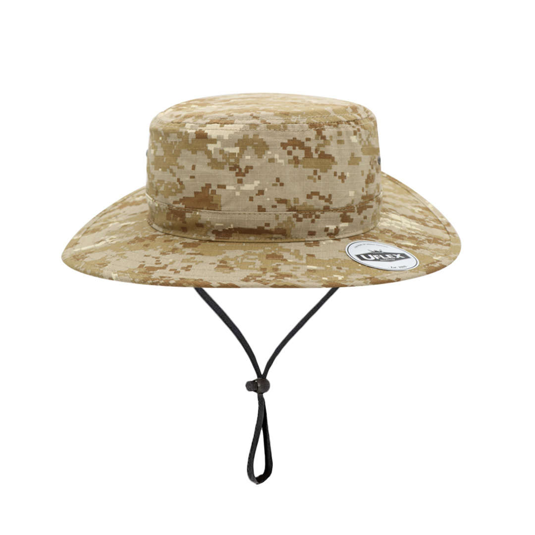 Wide Brim hat - sand pixel (U22002WB)