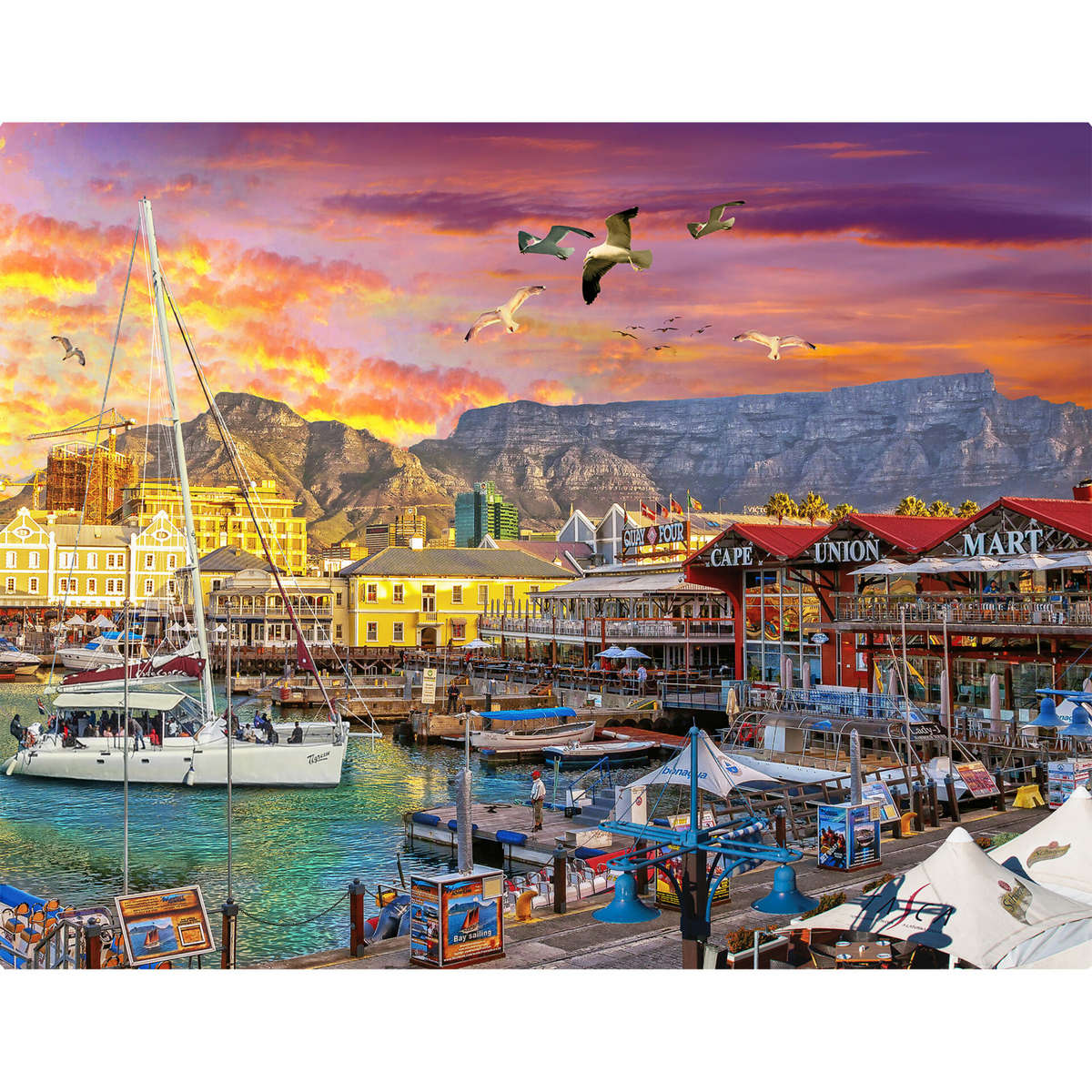 Cape Town Laser Crafted Widget Puzzle (450 Piece) (RGS8505)