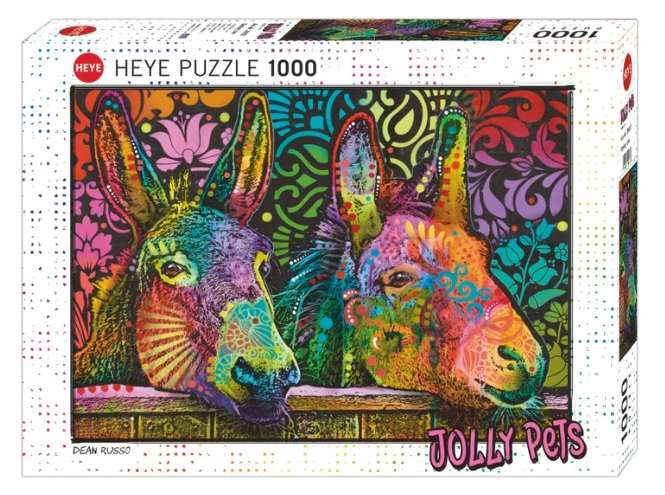 Donkey Love (1000 Piece Puzzle)
