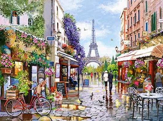 Flowering Paris (3000 Piece Puzzle)